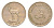 ОАЭ 25 филсов 1973 антилопа KM 4 медно-никель 4613-224
