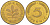 ФРГ 5 ПФЕННИГОВ 1985 D KM 107, J. 382 сталь плакированная латунью 4181-1022