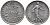 Франция 1/2 франка 1965 сеятель KM 931, Le Franc 198.3 никель 4392-461