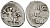 ВЕЛИКОЕ КНЯЖЕСТВО МОСКОВСКОЕ ДЕНГА 1535 - 1547 ИВАН IV ВАСИЛЬЕВИЧ, МОСКОВСКИЙ МОНЕТНЫЙ ДВОР, 0,36 ГР ГиК №41 серебро 262-1224