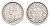 Британская Индия 1/4 рупии 1916 Георг V (1910-1936) KM 518 серебро    1528-1244