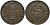 Французский Индокитай 1 цент 1888 А, монетный двор Париж KM 1 бронза 4536-234