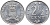 Нидерландские Антилы 2 1/2 цента 1980 Беатрикс (1980-2013) KM 9a алюминий UNC 4171-153