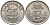 Дания 25 эре 1953 N; S, Фредерик IX (1947-1972) KM 842 медно-никель 27-444