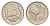 Мальта 5 центов 1986 год-тип, краб KM 77 медно-никель UNC 4689-1143