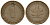 ФРГ 1 пфенниг 1972 F KM 105 сталь плакированная медью 4173-1042
