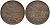 Нидерланды 2 1/2 цента 1941 Вильгельмина I (1890-1948) KM 150 бронза 4148-736