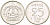 Швеция 25 эре 1961 TS, Густав VI Адольф (1950-1973) KM 824 серебро 4516-458