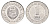 КНДР (Северная Корея) 1 чон 1959 без звезд KM 1 алюминий UNC 4614-746