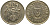 КИПР 10 ЦЕНТОВ 1994 ВАЗА С ПТИЧКАМИ KM 56.3 никель латунь 181-521