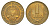 Албания 1 лек 1988 KM 66 алюминиевая бронза UNC 4646-1041