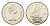 Канада 10 центов 1980 Елизавета II (1952-2022), парусник KM 77 никель UNC 4639-643