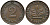 ФРГ 2 ПФЕННИГА 1959 F KM 106, J. 381 бронза 112-143
