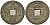Китай 1 кэш ND (XVII-XX век) 4,2 гр бронза 4610-134