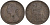 Великобритания 1/2 пенни 1891 Виктория (1837-1901) KM 754, Spink 3956 бронза 4143-1257