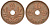 Финляндия 10 пенни 1941 KM 33.1 медь 51-3423