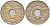 Франция 10 сантимов 1925 тип Линдайё KM 866а медно-никель 4116-453