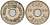 Фиджи 1 пенни 1959 Елизавета II (1952- ) KM 21 медно-никель 4561-841