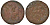 Россия деньга 1747 Елизавета (1741-1762) Биткин 357 медь 51-3556