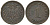 Германия 1 пфенниг 1913 F, Вильгельм II (1888-1918) KM 10, J. 10, Weege 2 медь 4615-227