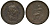 Великобритания 1 пенни 1807 Георг III (1760-1820) KM 663, Spink 3780 медь 1524-323