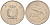Мальта 10 центов 1998 золотая макрель KM 96 медно-никель 4588-249