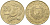 Кипр 20 центов 1983 птичка KM 57.1 никель латунь 4140-716