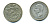 Греция 20 драхм 1960 Павел I (1954-1965), Селена, богиня Луны KM 85 серебро 89-112