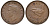 Великобритания 1 фартинг 1945 Георг VI (1936-1952) KM 843, Spink 4116 бронза 4609-1055