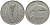Ирландия 10 пенсов 1969 лосось KM 23 медно-никель 3855-1233