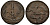МЕКСИКА 1/4 РЕАЛА 1835 ПЕРВАЯ РЕСПУБЛИКА, МЕХИКО СИТИ KM 358 медь VF- 3334-521
