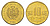 Перу 10 сентимо 2008 KM 305.4 латунь UNC 4649-553
