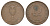 Израиль 10 прут 1949 JE 5709 KM 11 бронза 38-146