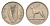 Ирландия 6 пенсов 1964 собака, ирландский волкодав KM 13a медно-никель 4687-941