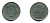 БЕЛЬГИЯ 1 ФРАНК 1952 BELGIQUE KM 142.1 медно-никель 25-1356