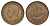 Великобритания 1/2 пенни 1945 Георг VI (1936-1952) KM 844, Spink 4115 бронза 4675-422
