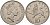 Великобритания 10 пенсов 1992 Елизавета II (1952-2022) KM 938b, Spink 4367 (F4) медно-никель 4601-444