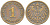 ГЕРМАНИЯ 1 ПФЕННИГ 1909 F KM 10, Jager. 10, Weege 2 медь 4528-1257