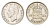 Великобритания 6 пенсов 1943 Георг VI (1936-1952) KM 852, Spink 4084 серебро 4674-1037