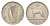 Ирландия 6 пенсов 1962 собака, ирландский волкодав KM 13a медно-никель 4696-528