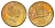 Новая Зеландия 2 доллара 1998 Елизавета II (1952-2022), большая белая цапля KM 79 алюминиевая бронза 4652-714