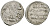 Русское Царство копейка 1547-1584 Иван IV Васильевич, Псковский  монетный двор, 0,67 ГР ГиК №93 серебро 262-461