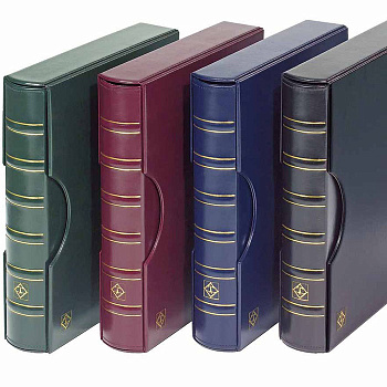 Папка-переплет GRANDE CLASSIC, включая защитную кассету, без листов. Красная. 300787