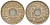 Франция 10 сантимов 1939 KM 889.1, Le Franc 139/3 никель-бронза UNC 4584-645