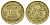 Марокко 10 франков 1952 АН1371, Мухаммед V (1346-1381) (1927-1962), французский протекторат KM 49 алюминиевая бронза 4385-712