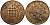 Великобритания 1 пенни 1989 Елизавета II (1952-2022) KM 935, Spink 4381 (B3) бронза 3458-219