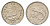 Мальта 10 центов 1986 год-тип, золотая макрель KM 76 медно-никель 4701-1241