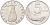 Италия 5 лир 1953 R, дельфин, плуг KM 92 алюминий 4594-1031