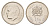 Марокко 1/2 дирхама 1987 год-тип Y 87 медно-никель UNC 4588-1219