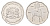 Сомали 10 центов 1976 год-тип KM 25 алюминий UNC 4678-215